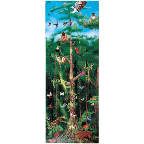 Melissa and Doug Melissa & Doug - Regenwoud - Vloerpuzzel - 100 PC