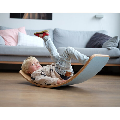 Wobbel Balance Board Wobbel Board Pro Blank met persvilt - - Lucht Wobbel Balance Board Wobbel Board Pro Blank met persvilt - - Lucht