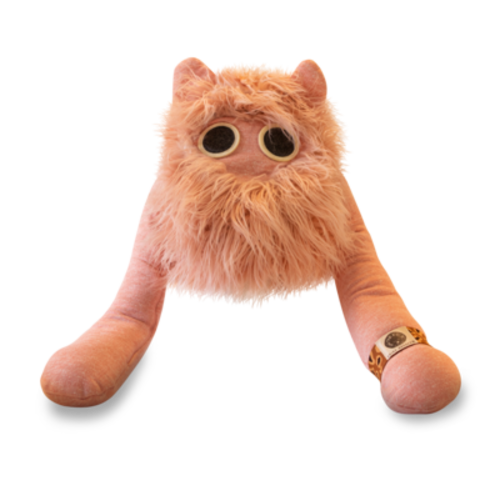 Made By Us Toys Hairy Hugger- therapeutische verzwaringsknuffel die helpt ontprikkelen