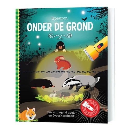 Zaklamp Boek - Onder de grond