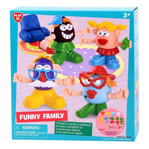 Toys and Tools Playgo Kleiset Grappige Familie Toys and Tools Playgo Kleiset Grappige Familie