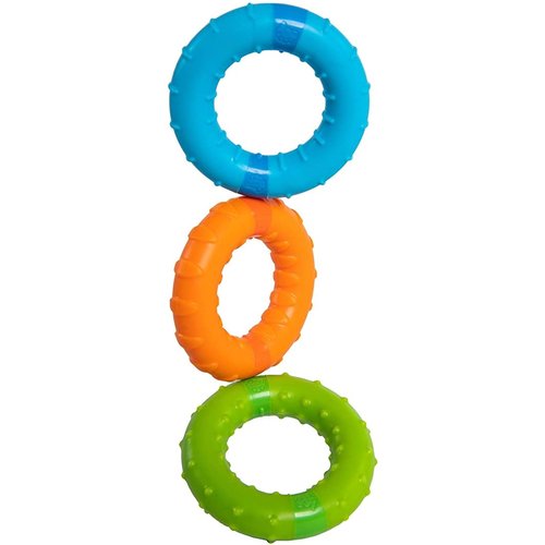 Fat Brain Toys Silly Rings - Magnetic rings with rattle