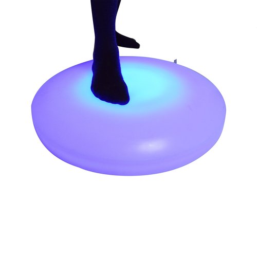 Playlearn  Round Interactive Light Floor Tile - 50 cm