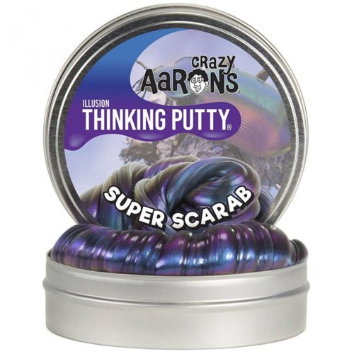 Crazy Aarons Thinking Putty Crazy Aarons Thinking Putty - Super Illusions -Super Scarab Crazy Aarons Thinking Putty Crazy Aarons Thinking Putty - Super Illusions -Super Scarab