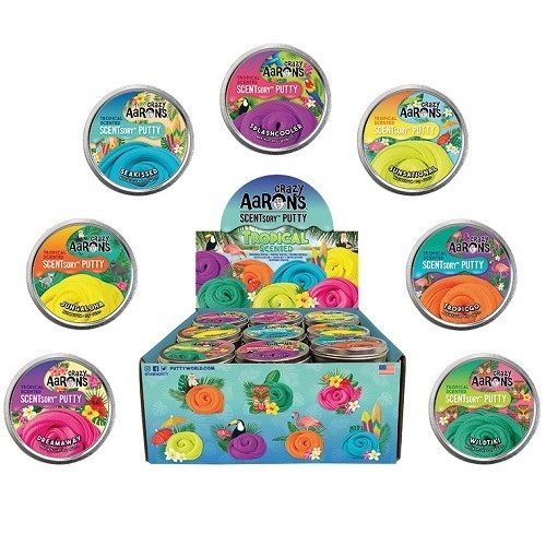 Crazy Aarons Thinking Putty Crazy Aarons SCENTsory Putty - tropisch geurend - 7 geur varianten