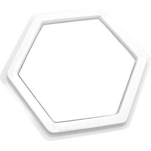 Toys and Tools Giant Stamp pad white hexagonal