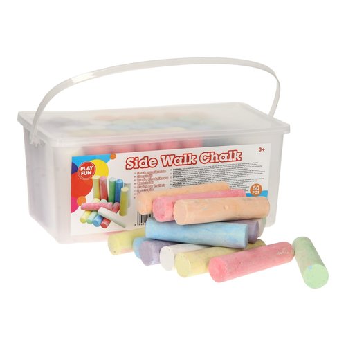 Toys and Tools Jumbo Stoepkrijt - 50 of 54 st Toys and Tools Jumbo Stoepkrijt - 50 of 54 st