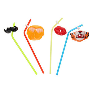 Party Straw set of 4