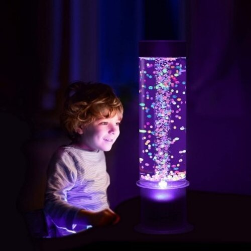 Bubbelbuizen en snoezellampen voor snoezelkamer en sensorische ruimte