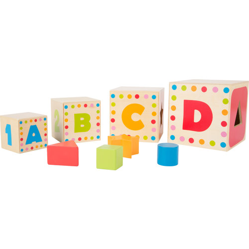 Small Foot  ABC Stacking Cubes