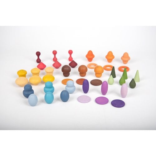 TickiT Wooden Treasures Taster Set  - 42 Pieces