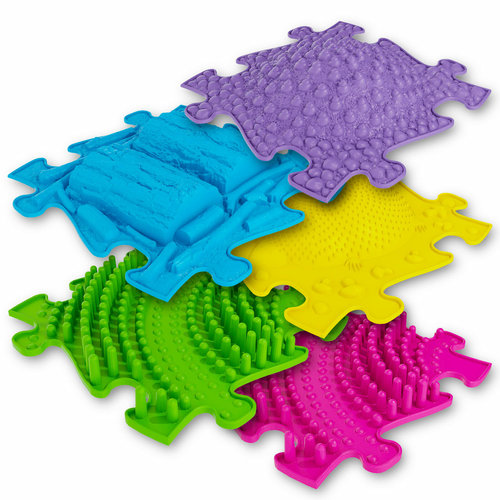 Muffik Sensory path -5pcs Puzzle Mats