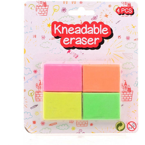 Kneadable Ereasor - 4 pieces