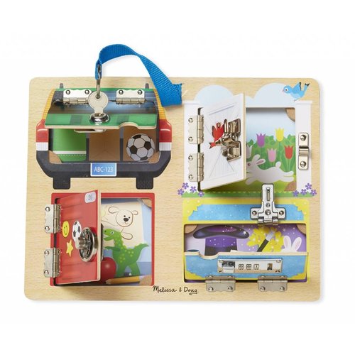 Melissa and Doug Locks Board