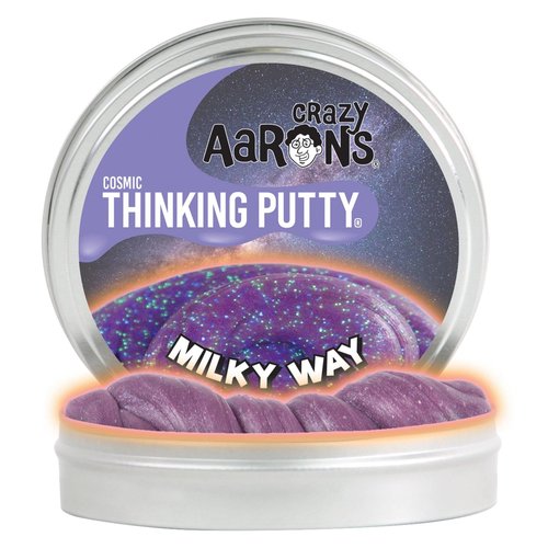 Crazy Aarons Thinking Putty Crazy Aarons Thinking Putty - Milky Way - Glow In The Dark