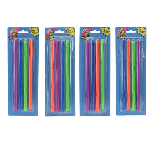 Stretchy Fidget Noodle - set of 4