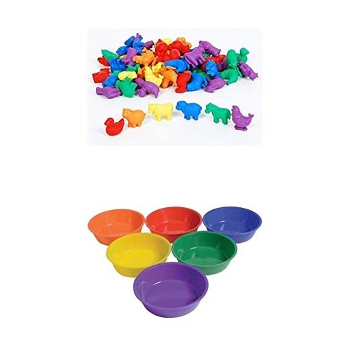 EDX Education  Farm Animals Counters -72 pcs