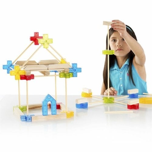 Guide Craft Texo Construction Playset -100pcs