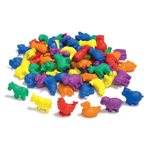 EDX Education  Farm Animals Counters -72 pcs