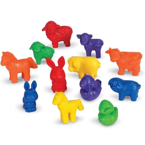 EDX Education  Farm Animals Counters -72 pcs