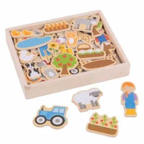 Toys and tools Farm Magnets -35pcs