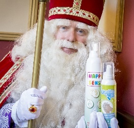 Sinterklaas met knetterzeep