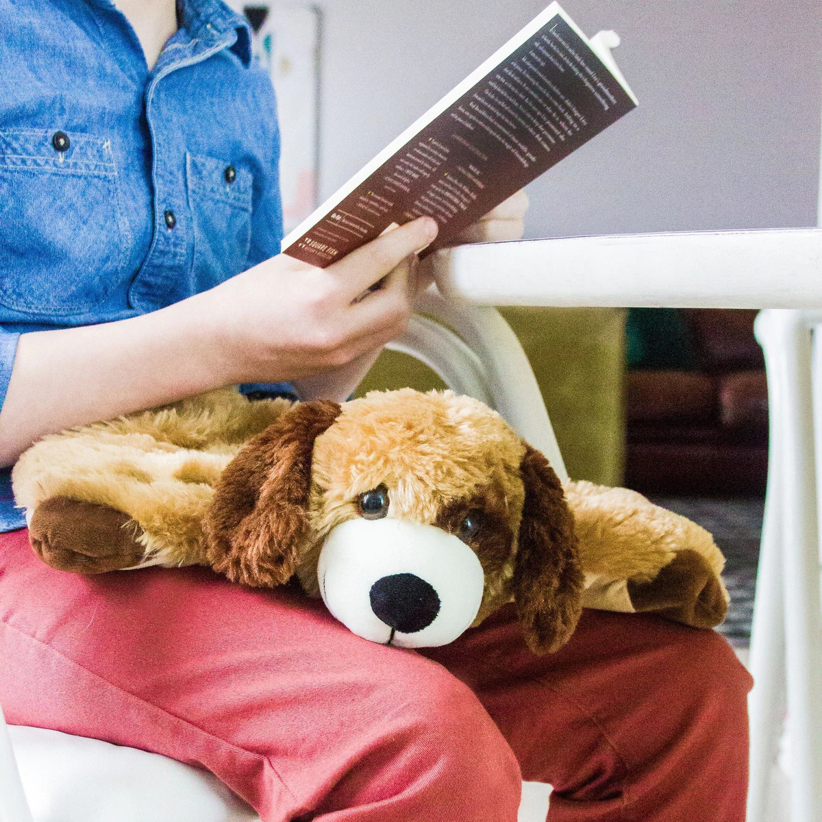 Harkla Verzwaarde schoot knuffel 