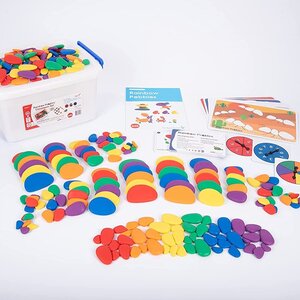 EDX Education  Rainbow Pebbles Classroom Set