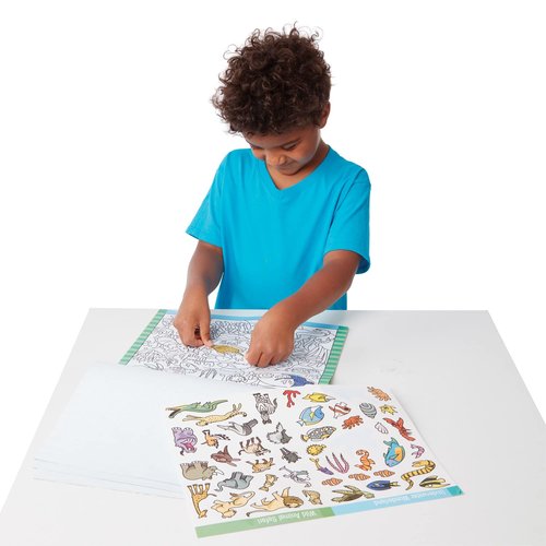 Melissa and Doug Zoek en Vind Sticker Kleur Boek