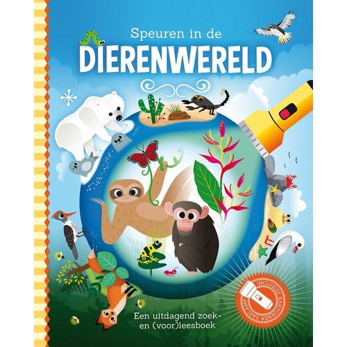 Zaklamp Boek - Dieren