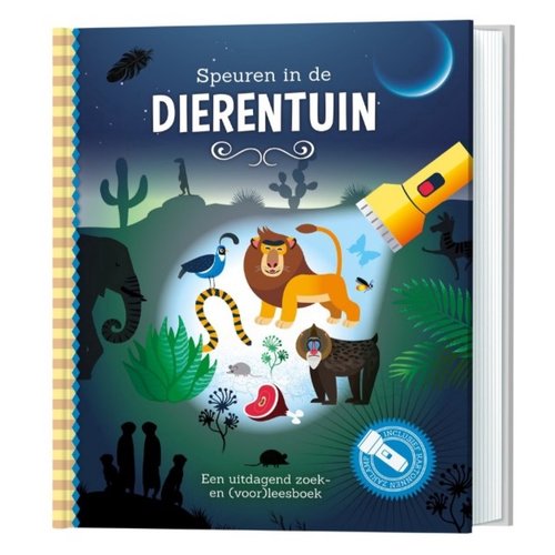 Zaklamp Boek - Dieren