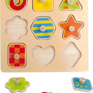 Small Foot  Shapes Puzzle Figures