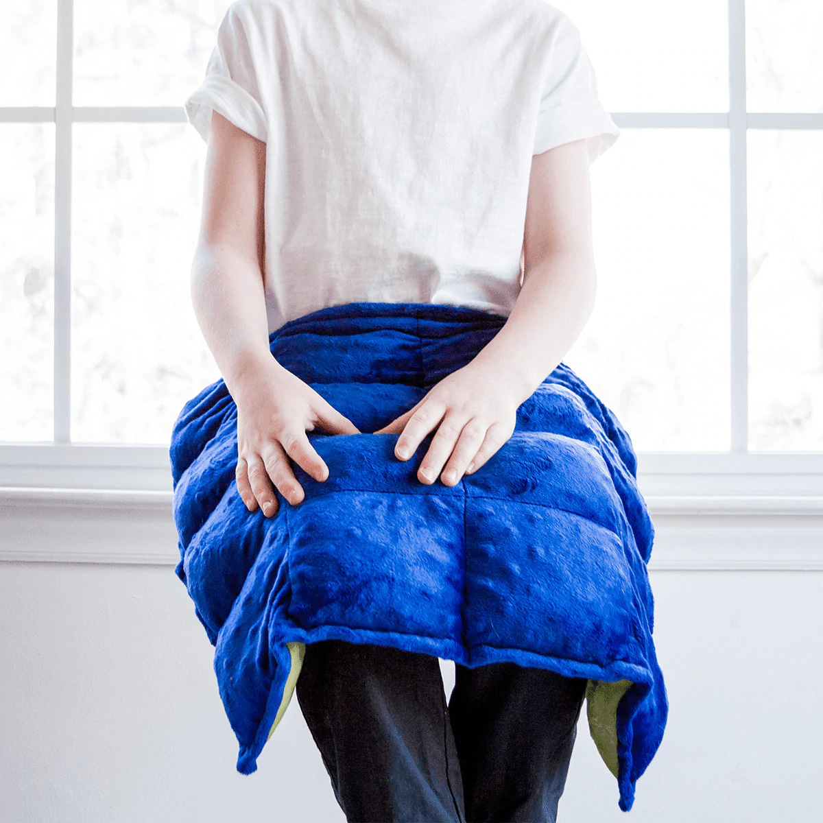 Verzwaard schootkussen