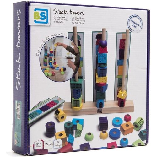 BS Toys BS Toys - Stacking towers
