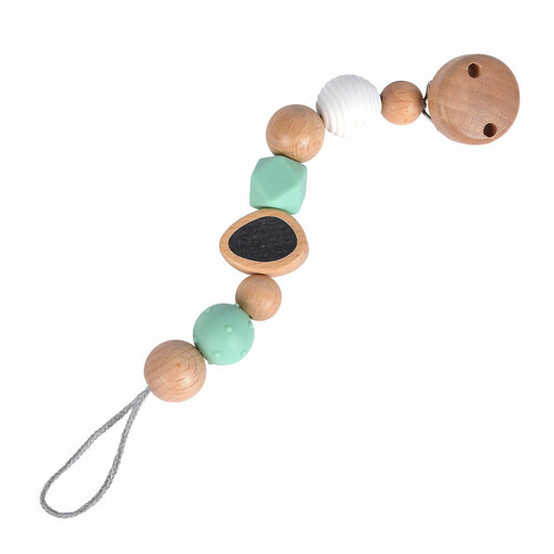 Baby Pure Wooden Pacifier Chain
