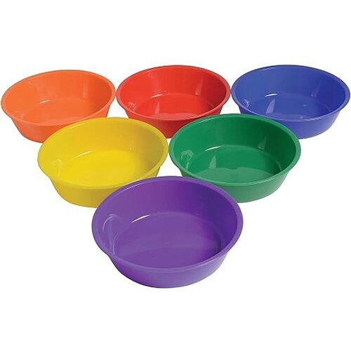 TickiT Coloured sorting trays - Set of 6