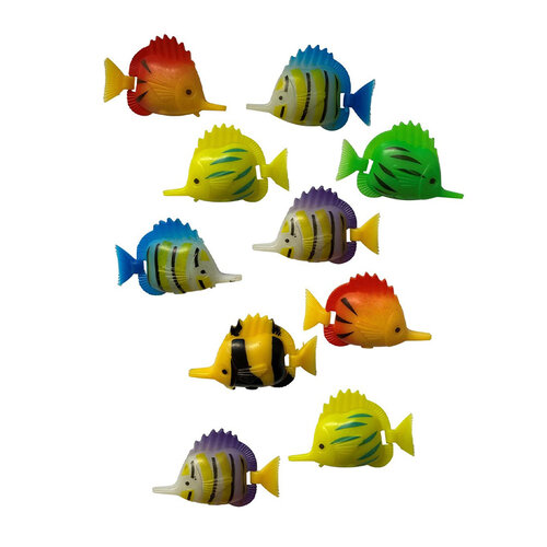 Playlearn  pack of Fish for Bubbeltube - set of 10