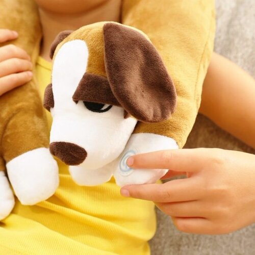 Bouncy Bands Puppy Vibrating Neck Pillow