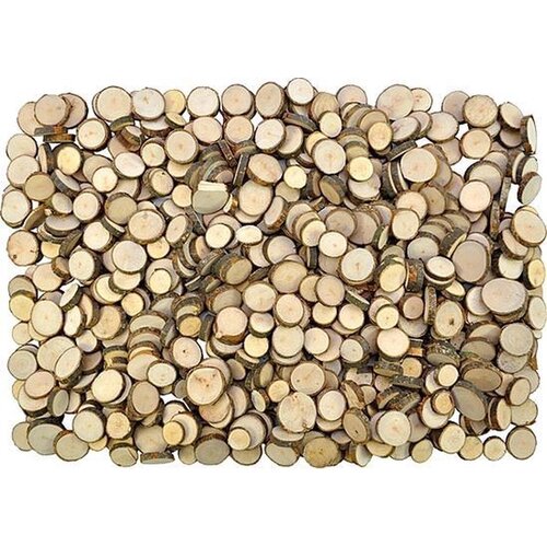 Houten Schijfjes - loose play - 1 kg - 180st