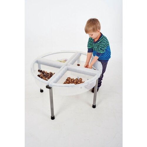 TickiT Exploration Circle table 4 vak incl standaard TickiT Exploration Circle table 4 vak incl standaard