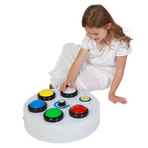 Playlearn  snoezelproducten Grote Oplaadbare Knoppen Schakelaar