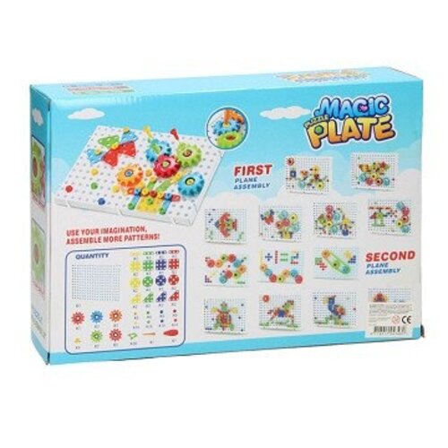 Magic Plate Schroeven en Tandwielen, 177dlg Magic Plate Schroeven en Tandwielen, 177dlg