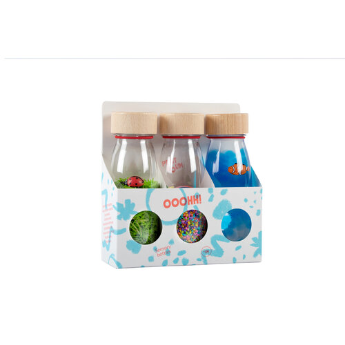 Petit Boum: De Magie van Rustgevend Sensorisch Speelgoed voor Inclusief Spelen Petit Boum Sensory Bottles - Set of 3 Petit Boum: De Magie van Rustgevend Sensorisch Speelgoed voor Inclusief Spelen Petit Boum Sensory Bottles - Set of 3