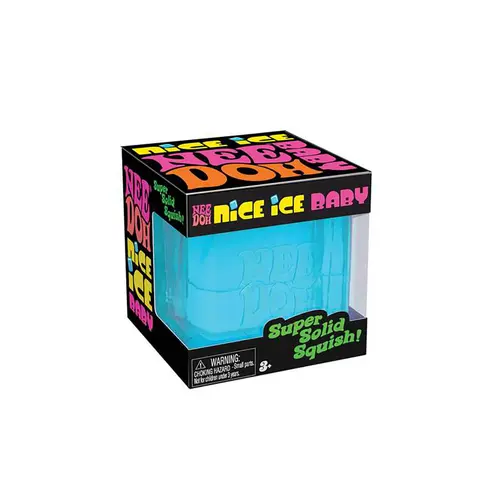 Schylling Teenie Needoh Singles Nice Ice Baby – mini fidget voor pengreep
