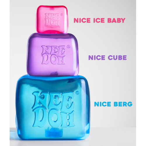 Schylling Teenie Needoh Singles Nice Ice Baby – mini fidget voor pengreep