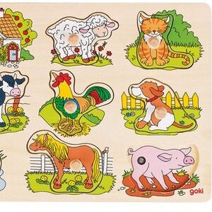 Goki Goki Farm Sound Puzzle