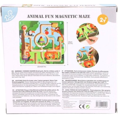 Magnetisch Labyrinth Dieren – Houten Magnetisch Doolhof met Pen