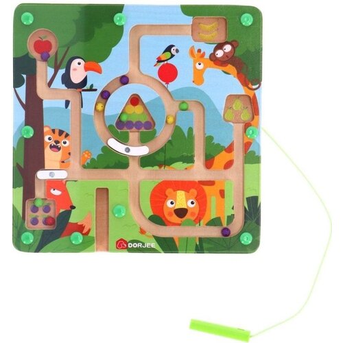 Magnetisch Labyrinth Dieren – Houten Magnetisch Doolhof met Pen