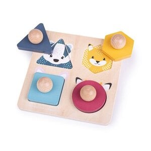 Bigjigs Bigjigs Woodland Shape Puzzle