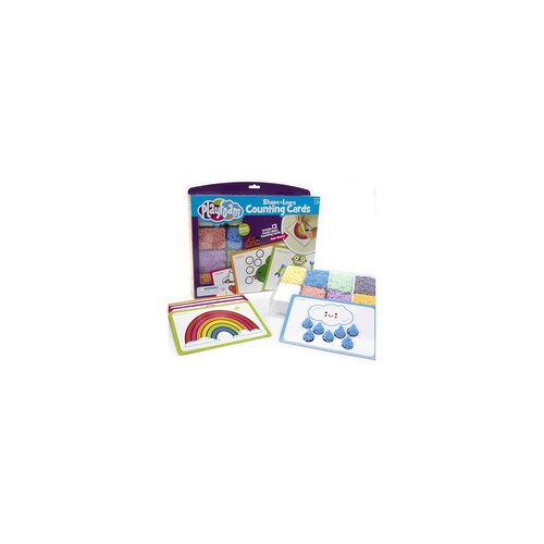 Learning Resourses Learning Resources Playfoam Shape & Learn Counting Cards – Sensory Counting Activity